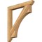 Ekena Millwork Westlake Slat Rough Sawn Bracket, Western Red Cedar, 4"W x 36"D x 40"H BKT04X36X40WTL06RWR - alternate 1